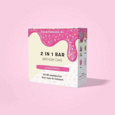 2-in-1 Bar Birthday Cake - Zeep Cadeau