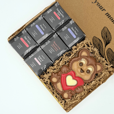 Zen Tea & Choco Teddy - Theepakket Cadeau