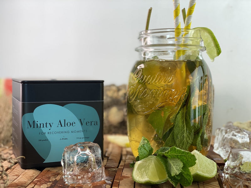 Ijsthee recept: Minty Aloe Vera