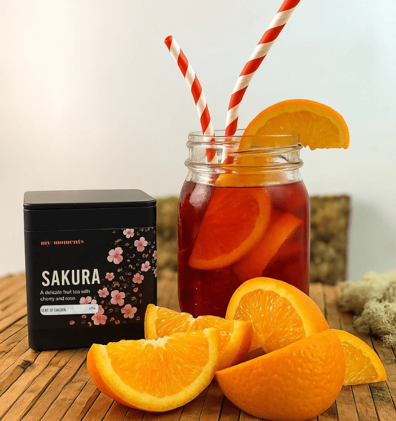 Ijsthee recept: Scent of Sakura