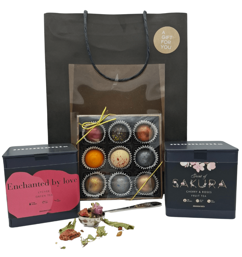 Bonbon Giftbag – Luxe Bonbons & Thee | Cadeau – My-Moments.nl