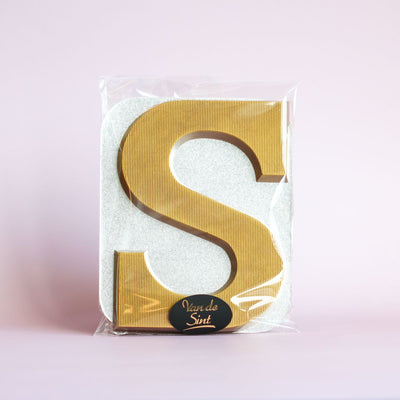 Chocoladeletter Massief Goud Melk - 135gr