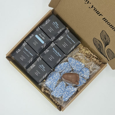 Geboorte cadeau jongen - Thee & Chocolade cadeau - My - Moments.nl