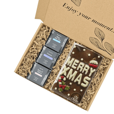 Kerst Thee & Choco Box - Merry Xmas - My - Moments.nl