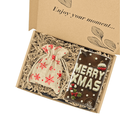 Kerst Tulpen & Choco Merry Xmas - My - Moments.nl