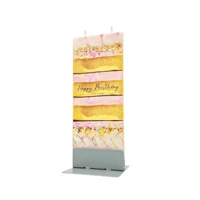 FLATYZ Make a Wish Kaars | Happy Birthday Kaars op Standaard