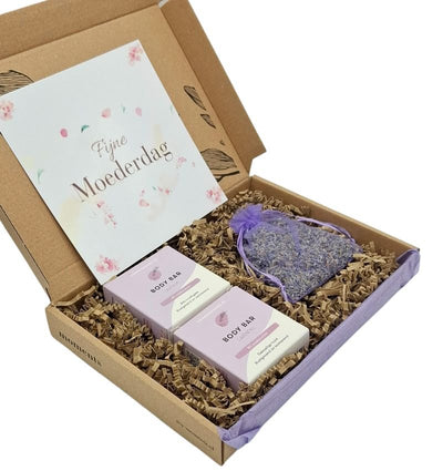 Moederdag Cadeau – Luxe aromabox met Body Bars & Geurzakje - My - Moments.nl