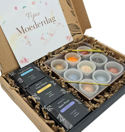 Moederdag Cadeau – Thee & Bonbons Brievenbuscadeau voor Haar - My - Moments.nl