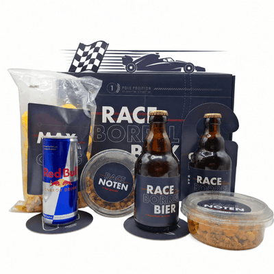 Racepakket Formule 1 Cadeau | Bier, Snacks & Race Gadgets