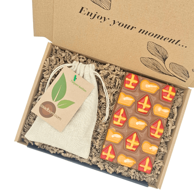 Sinterklaaspakket - Tulpen & Choco Mijter - My - Moments.nl