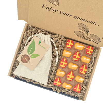Sinterklaaspakket - Tulpen & Choco Mijter - My - Moments.nl