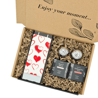 FLATYZ Hartjes Kaars Brievenbuscadeau | Thee Cadeau