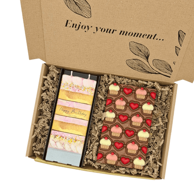 FLATYZ Happy Birthday Brievenbuscadeau | Verjaardagscadeau met Chocolade
